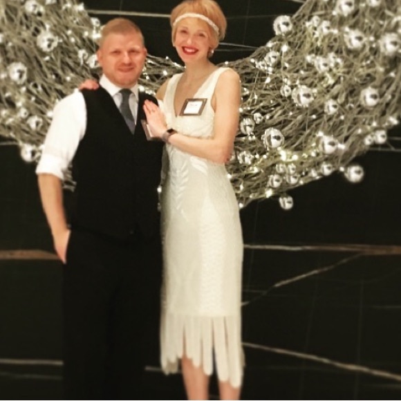 AMAZING White Flapper Dress - Picture 8 of 10